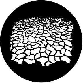 77619 River Bed - Rosco Standard Steel Gobo