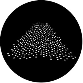 77634 Vanishing Squares  Rosco Stainless Steel Gobo