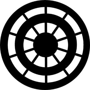 77656 Radial - Rosco Standard Steel Gobo