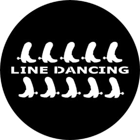 77661 Line Dancing 2 - Rosco Standard Steel Gobo