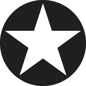 77708 Five Point Star - Rosco Standard Steel Gobo