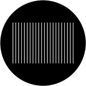 77718 Vertical Blinds - Rosco Standard Steel Gobo