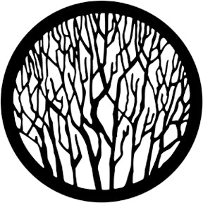 77735 Bare Branches 1 - Rosco Standard Steel Gobo