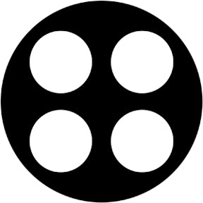 77742 Split 4 - Rosco Standard Steel Gobo