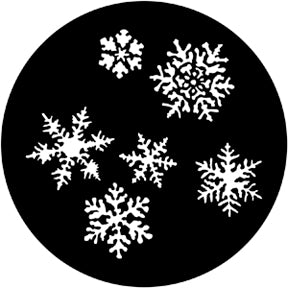 77772 Snowflakes - Rosco Standard Steel Gobo