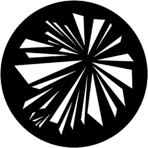 77795 Shattered - Rosco Standard Steel Gobo