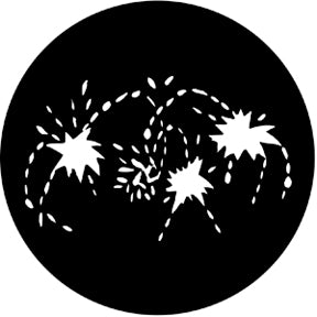 77800 Fireworks 4A - Rosco Standard Steel Gobo
