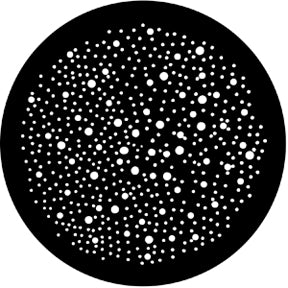 77807 Dot Breakup (Small) - Rosco Standard Steel Gobo