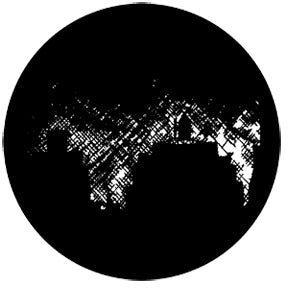 77817 Meshed Water Towers 1 - Rosco Standard Steel Gobo