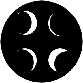 77848 Moon Phases - Rosco Standard Steel Gobo