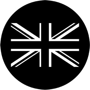 77867 Union Jack (White) - Rosco Standard Steel Gobo
