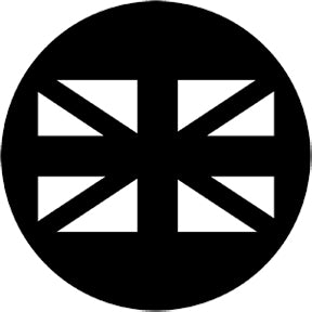 77868 Union Jack (Blue) - Rosco Standard Steel Gobo