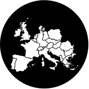 77876 Europe - Rosco Standard Steel Gobo
