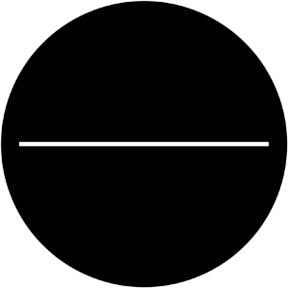 77891 Laser Line - Rosco Standard Steel Gobo