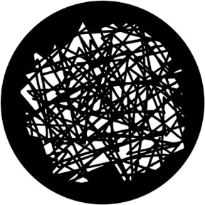 77912 Scribble - Rosco Standard Steel Gobo