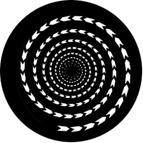 77930 Tunnel Vision - Rosco Standard Steel Gobo