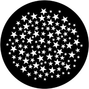 77932 Stars 6 - Rosco Standard Steel Gobo