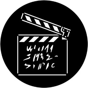 77938 Clapperboard - Rosco Standard Steel Gobo