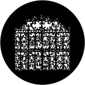 78035 Filigree Gate  Rosco Stainless Steel Gobo