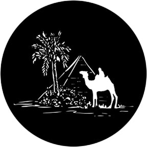 78145 Pyramids - Rosco Standard Steel Gobo