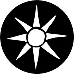 78167 Roman Wheel - Rosco Standard Steel Gobo