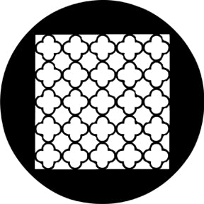 78210 Chinese Lattice - Rosco Standard Steel Gobo