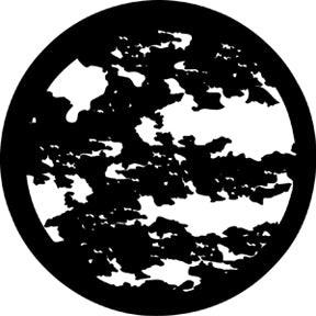 78222 Moonlight Leaves - Rosco Standard Steel Gobo