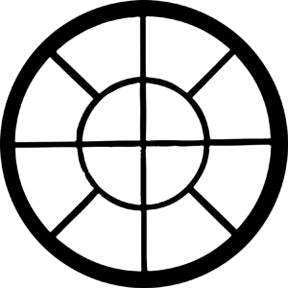 78254 Round Window - Rosco Standard Steel Gobo