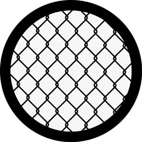 78258 Chain Link - Rosco Standard Steel Gobo