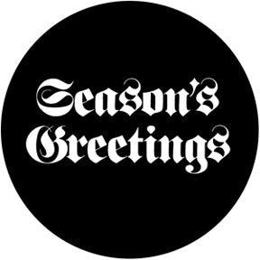 78389 Seasons Greeting 2 - Rosco Standard Steel Gobo