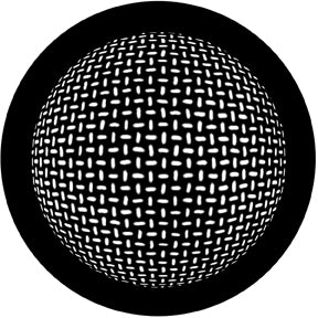 78445 Grid Sphere - Rosco Standard Steel Gobo