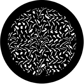 78447 Random Diamond Plate  Rosco Stainless Steel Gobo