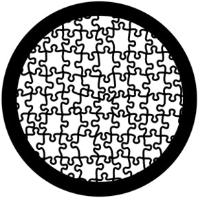 78470 Puzzled - Rosco Standard Steel Gobo