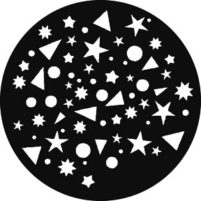 G785 Potpourri 2 - Rosco GAM Standard Steel Gobo