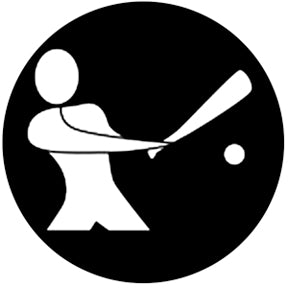 78503 Baseball - Rosco Standard Steel Gobo