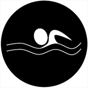 78508 Swimmer - Rosco Standard Steel Gobo