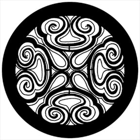 78529 Soft Swirl - Rosco Standard Steel Gobo