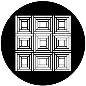 78581 Capstone Pattern - Rosco Standard Steel Gobo