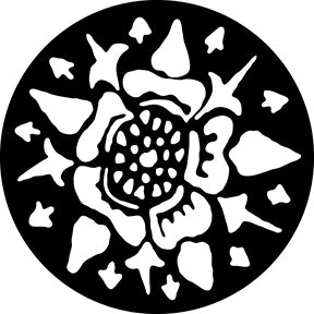 78606 Sunflower Power  Rosco Stainless Steel Gobo