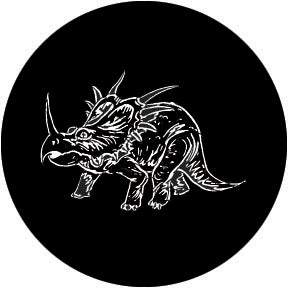 78629 Triceratops 2  Rosco Stainless Steel Gobo