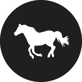 78661 Running Horse - Rosco Standard Steel Gobo