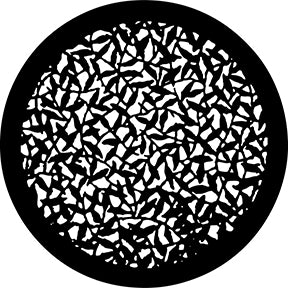 78717 Leaf Motif - Rosco Standard Steel Gobo