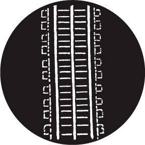 78763 Subway B - Rosco Standard Steel Gobo