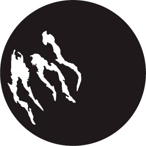 78789 Ghost Breakup 3 - Rosco Standard Steel Gobo