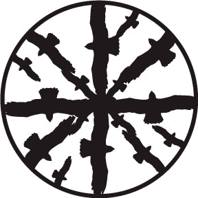 78794 Circling Birds A - Rosco Standard Steel Gobo