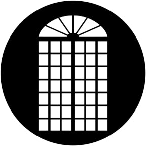 79020 Georgian Doors  Rosco Stainless Steel Gobo