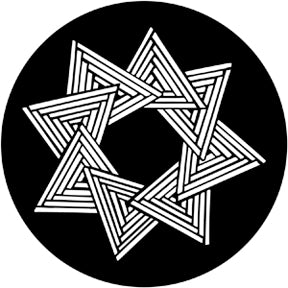 79037 Triangular Star - Rosco Standard Steel Gobo