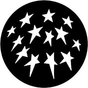 79079 Stars 10 - Rosco Standard Steel Gobo