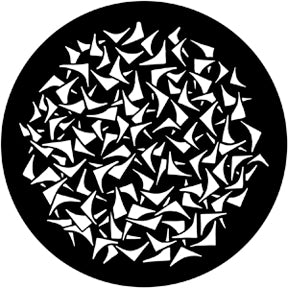 79081 Baby Boomerangs - Rosco Standard Steel Gobo
