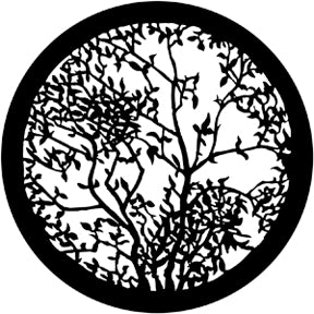 79107 Leafy Branches 2  Rosco Stainless Steel Gobo